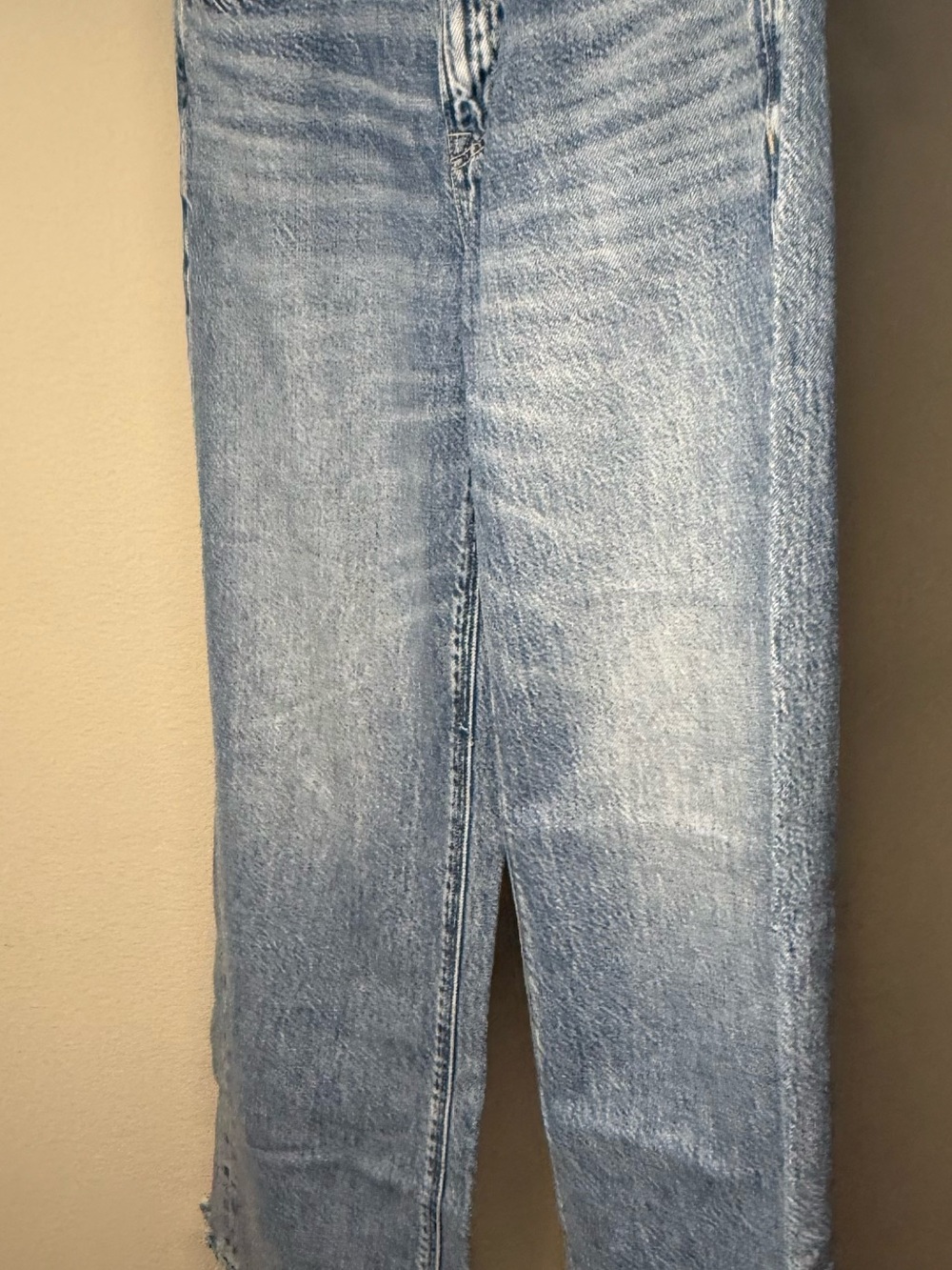 American Eagle Outfitters Light Blue Wide Leg Jeans